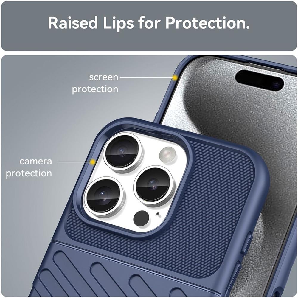 Thunder Case für Apple iPhone 16 Pro Max in Blau
