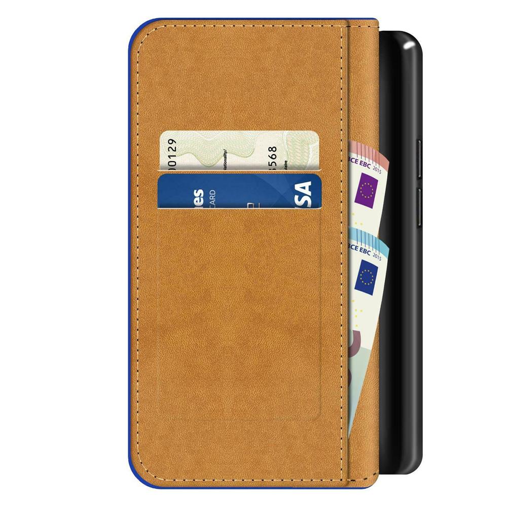 Basic Wallet für Samsung Galaxy S9 Plus in Blau