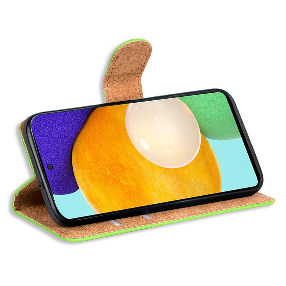 Basic Wallet für Samsung Galaxy A72 in Grün