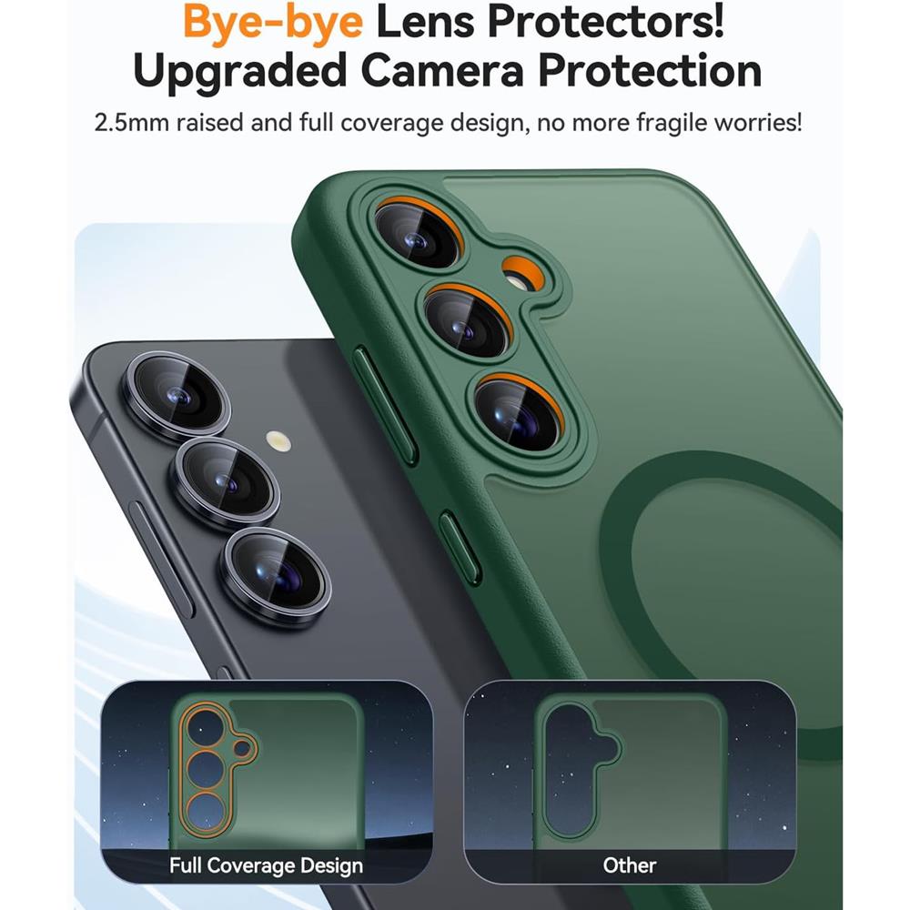 Zoya TPU für Samsung Galaxy S25 Ultra in Grün