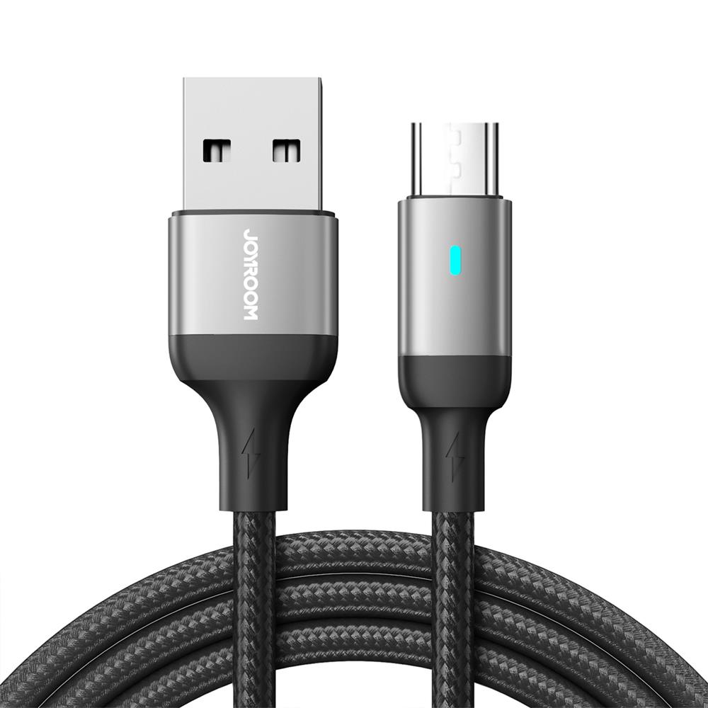 Joyroom USB Kabel - microUSB - 1.2M in Schwarz