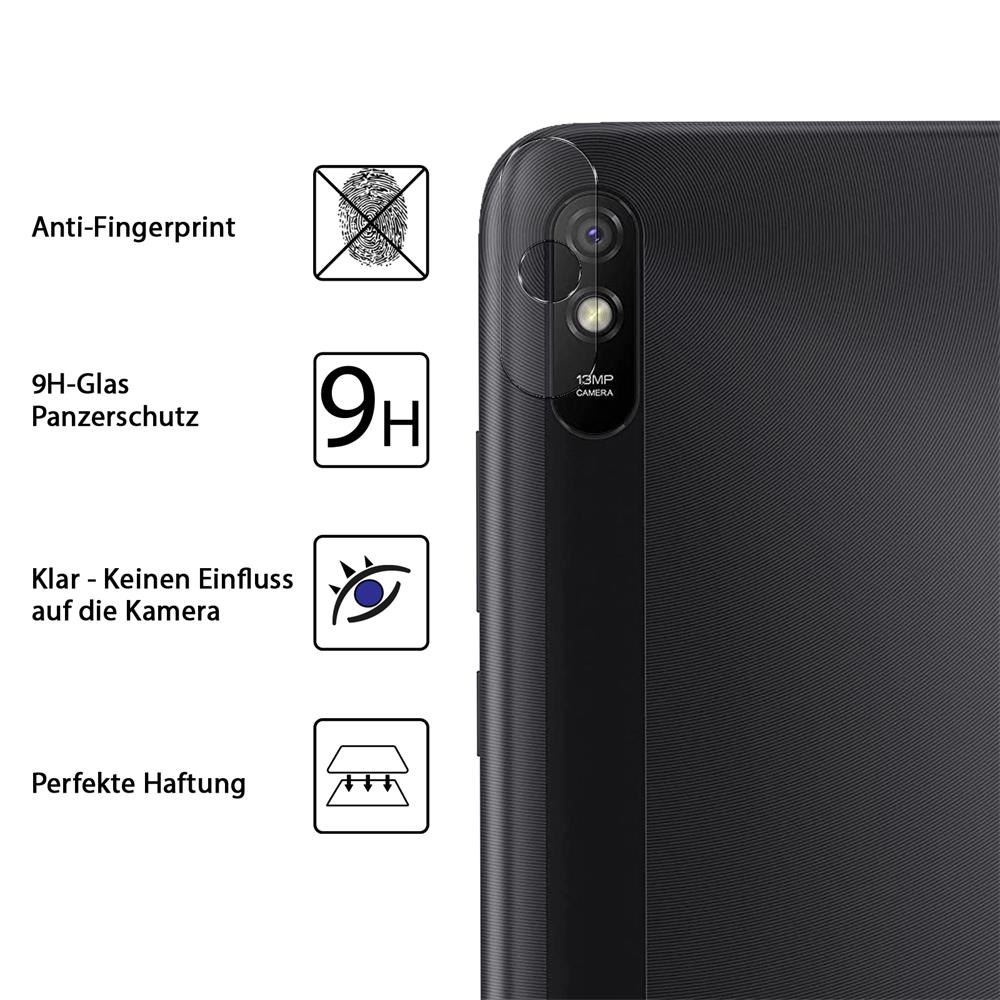 4in1 Glas Set für Xiaomi Redmi 9A
