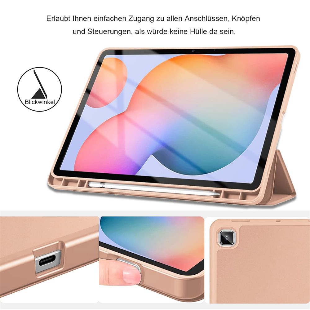 Smart Cover für Samsung Galaxy Tab S10 FE Plus in Rosa
