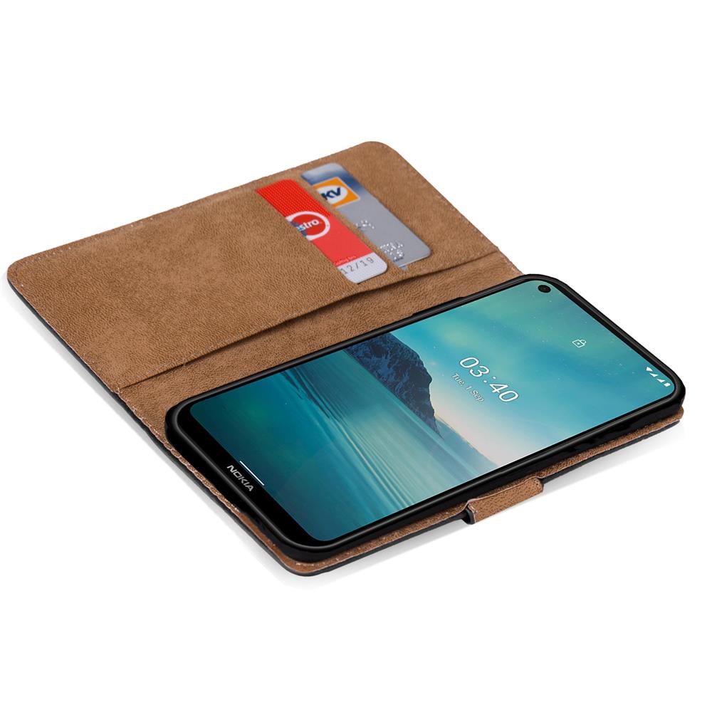 Basic Wallet für Nokia 3.4 in Schwarz