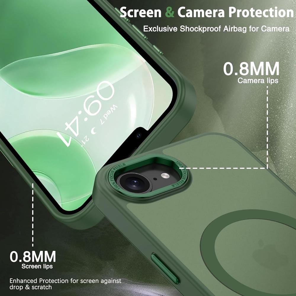 Frame Case für Apple iPhone 17e in Grün