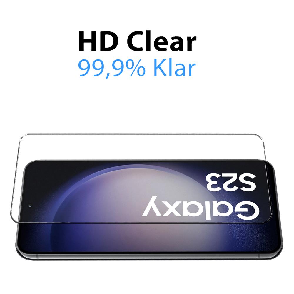 4in1 Glas Set für Samsung Galaxy S23