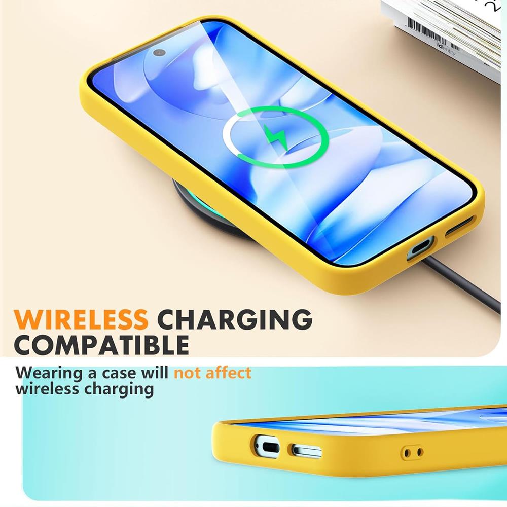 Colour TPU für Google Pixel 9a in Gelb