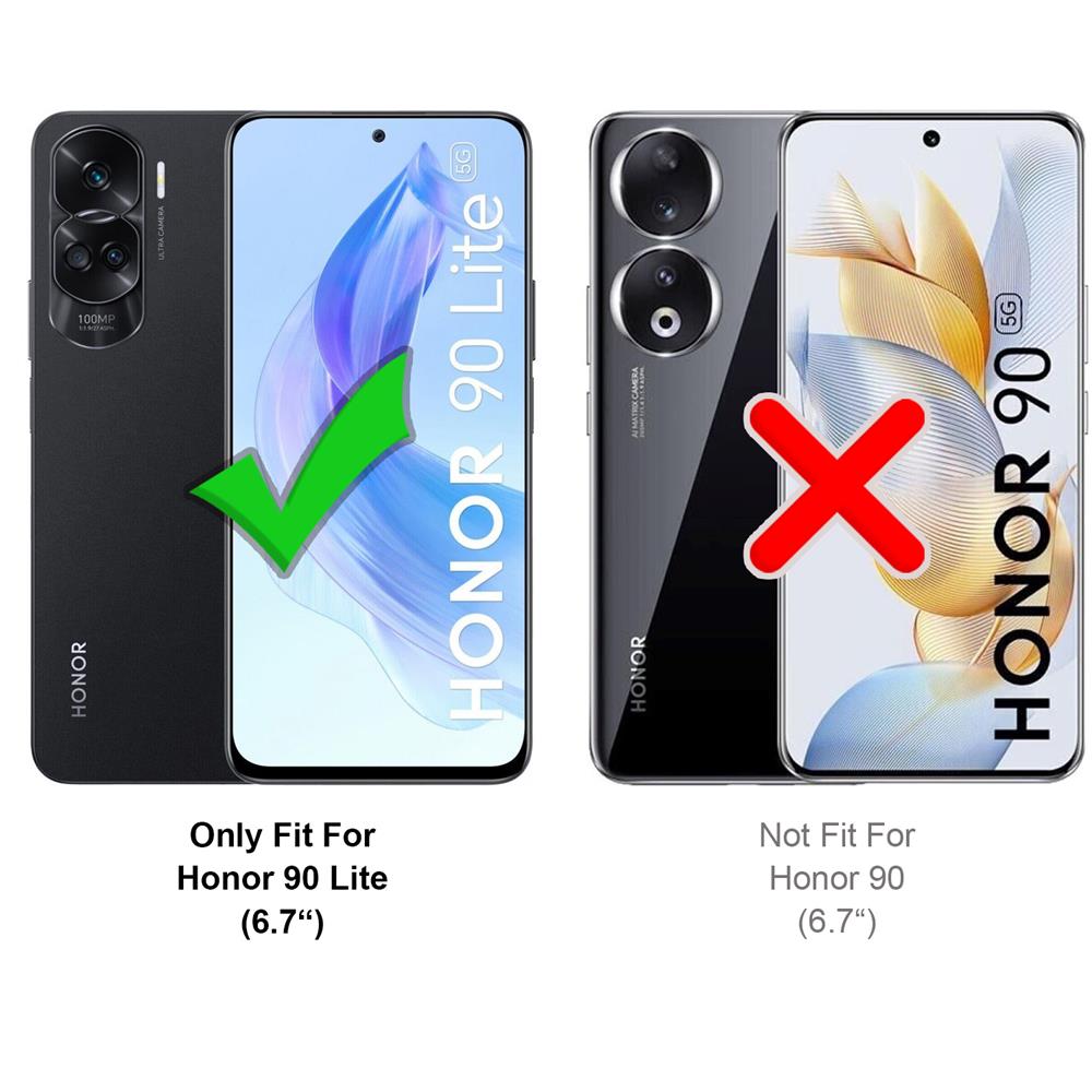 Classic TPU für Honor 90 Lite in Schwarz