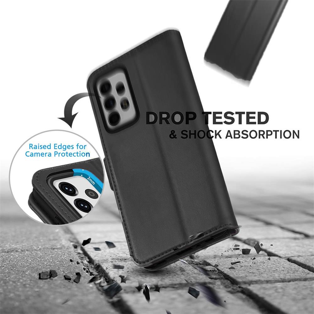 Basic Wallet für OPPO A54 5G / A74 5G in Schwarz