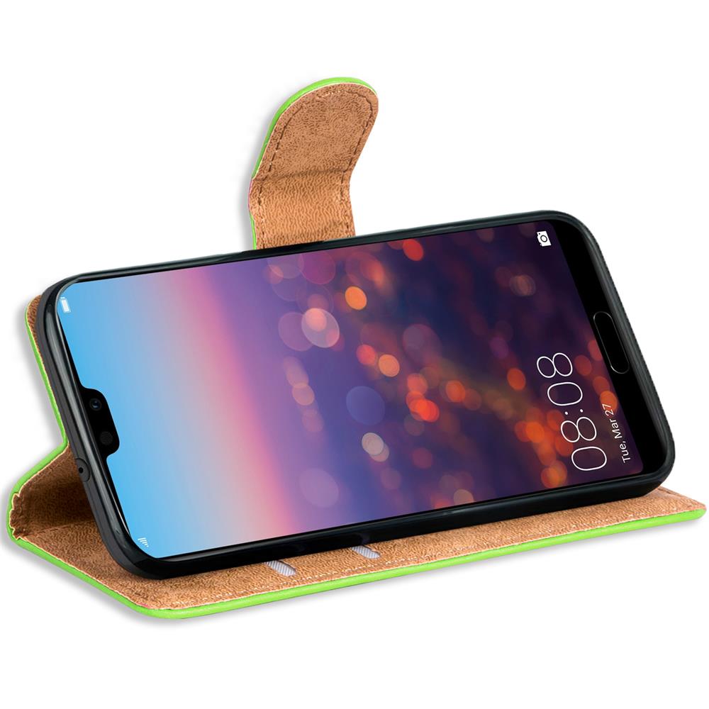 Basic Wallet für Huawei P20 Lite in Grün