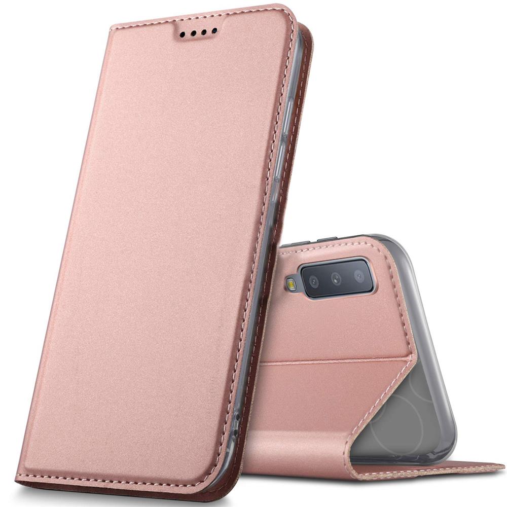 Electroplated Flip für Samsung Galaxy A7 2018 in Rosegold