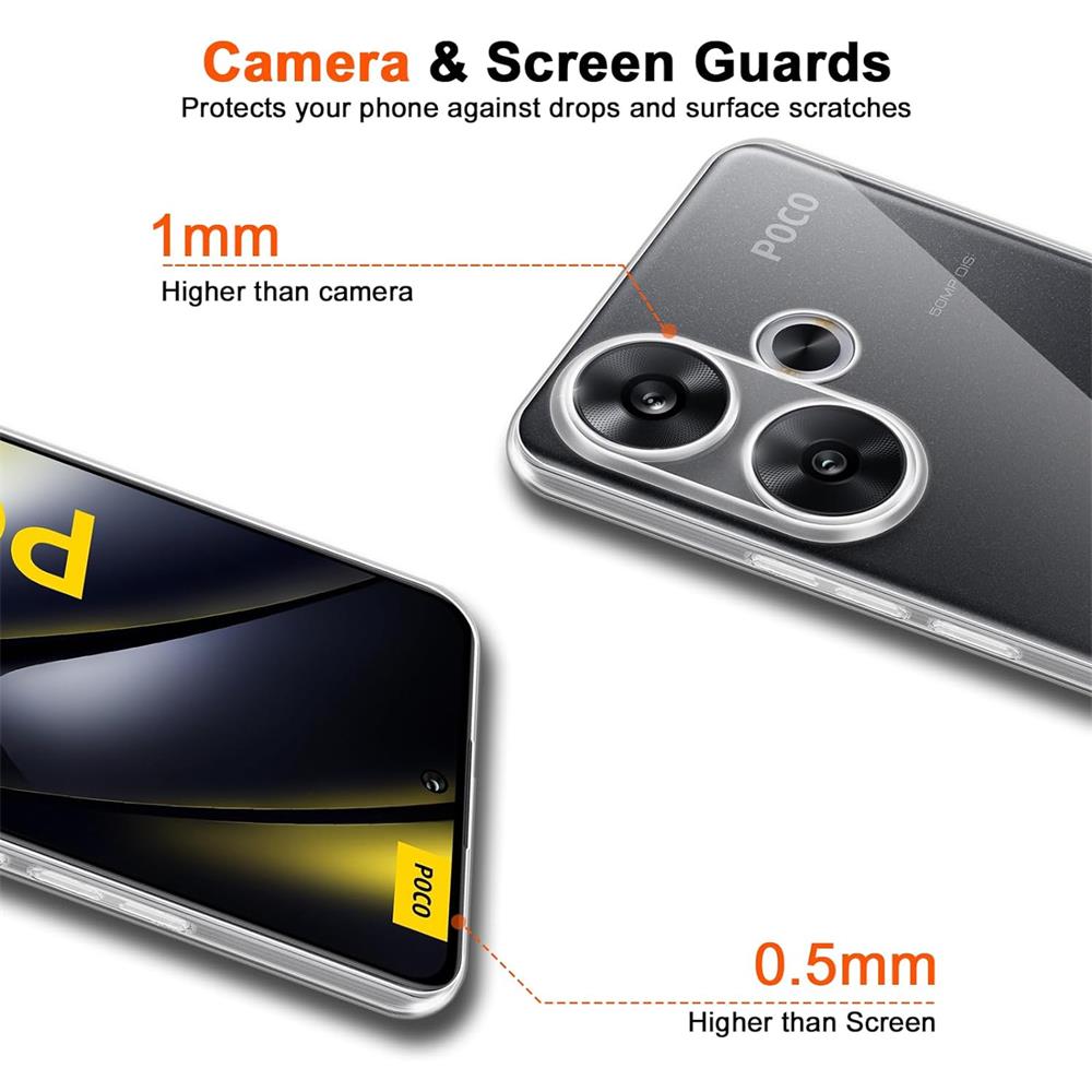 Zero für Xiaomi Poco F6 in Transparent