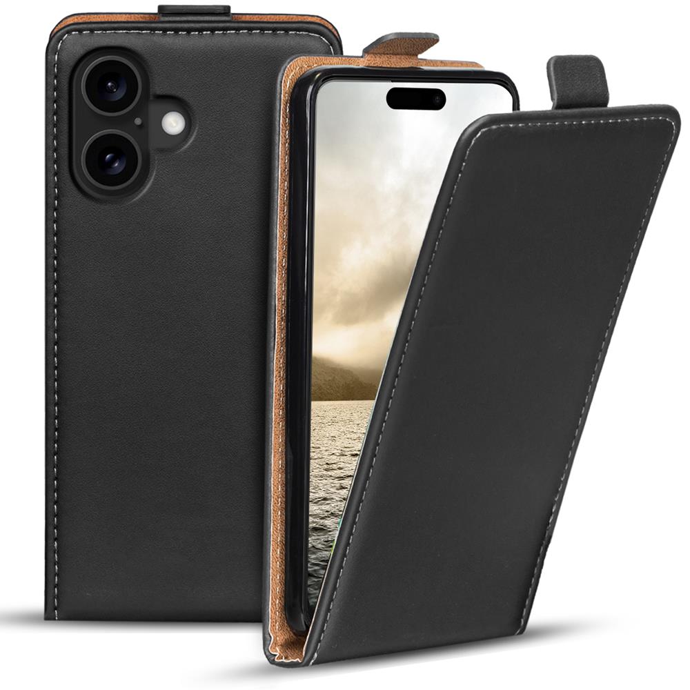 Basic Flip für Apple iPhone 17 in Schwarz