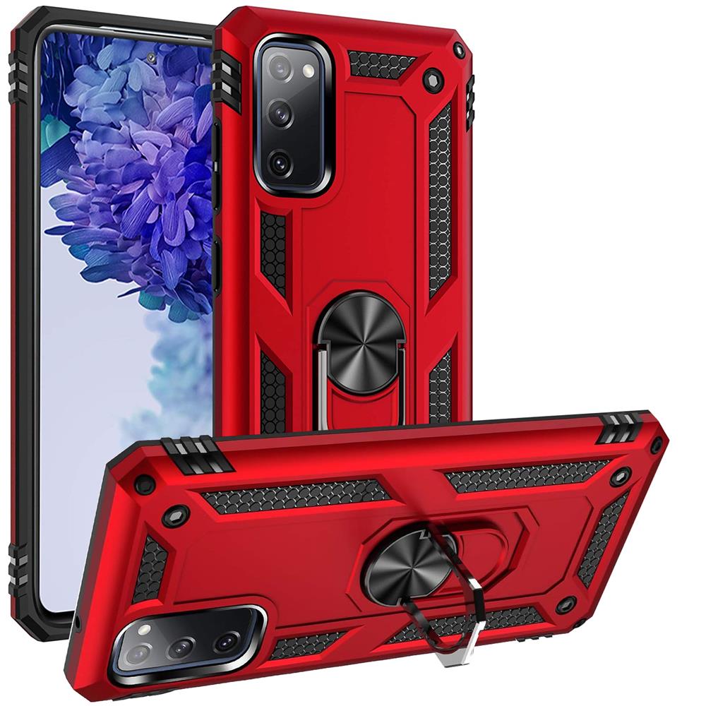 Army Case für Samsung Galaxy S20 FE in Rot