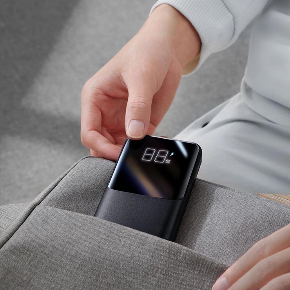 Power Bank - Joyroom - JR-QP191 - 10000 mAh in Schwarz