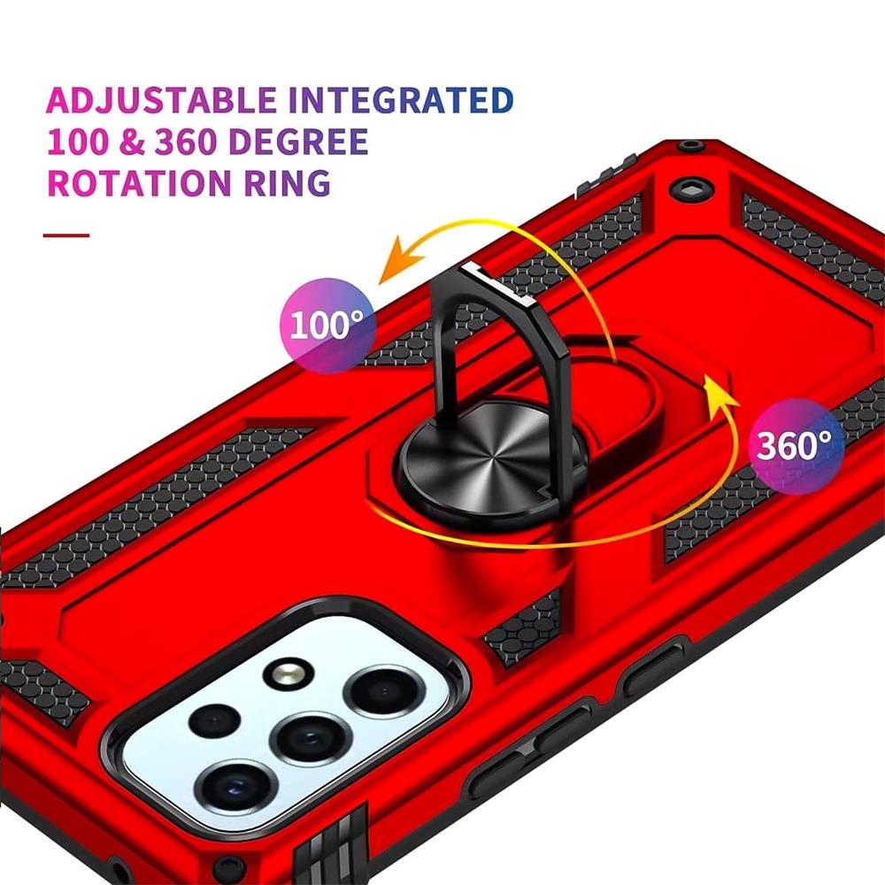 Army Case für Samsung Galaxy A53 5G in Rot