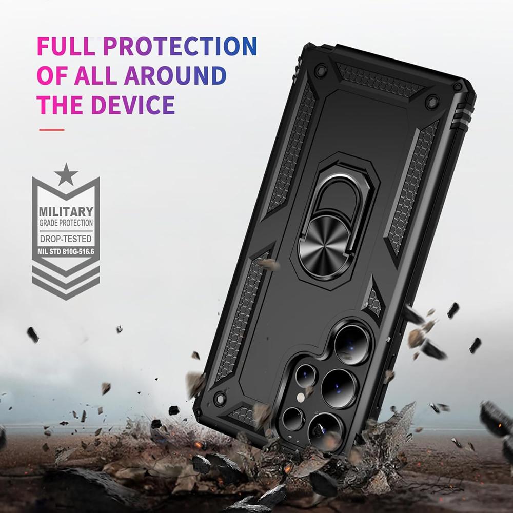 Army Case für Samsung Galaxy S26 Ultra in Schwarz