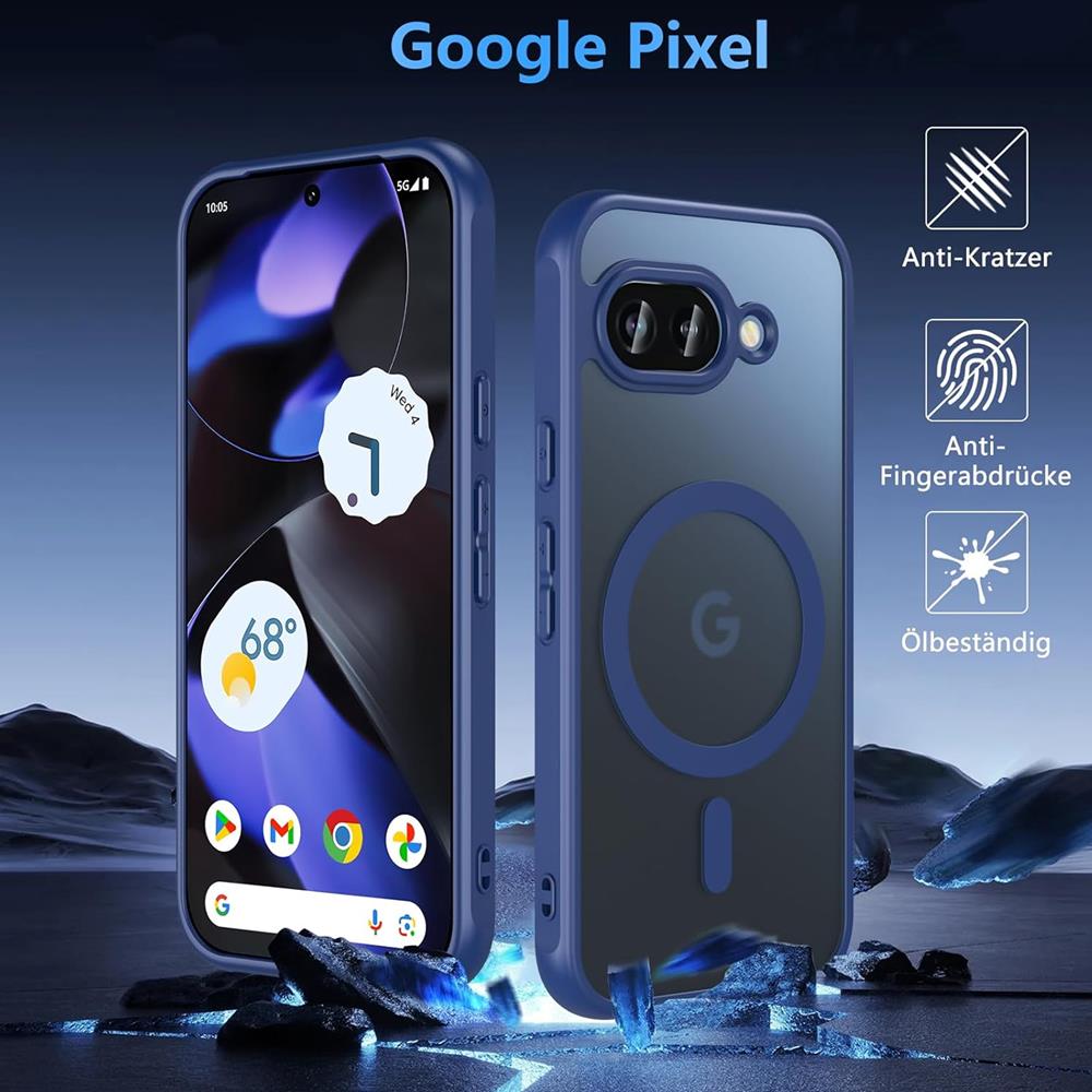 Zoya TPU für Google Pixel 9a in Blau