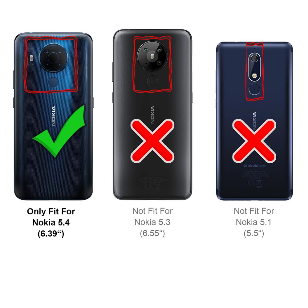 Glas 2in1 für Nokia 5.4