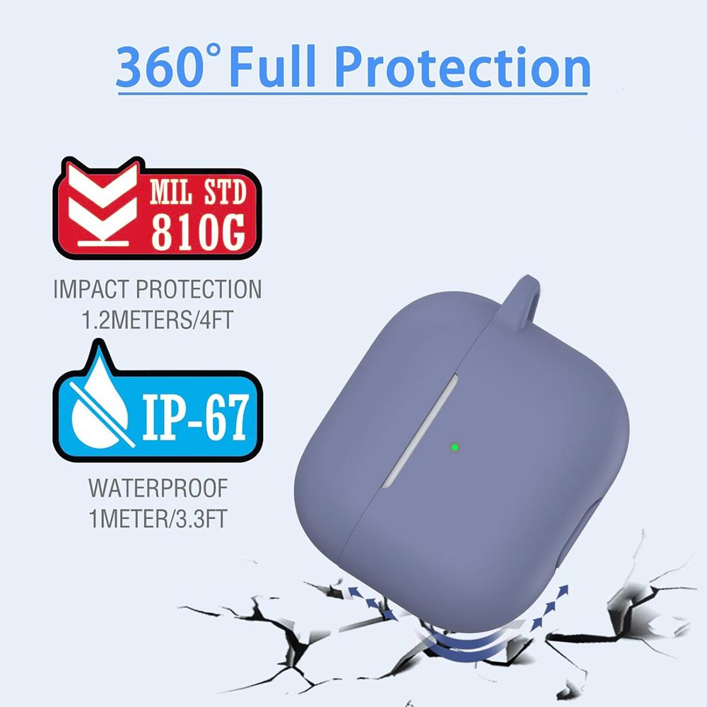 AirPods Simple - AirPods 4 in Blau Grau