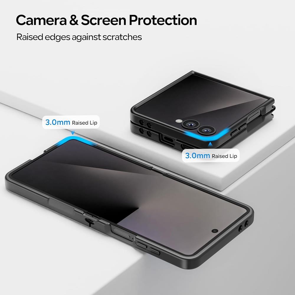 Classic TPU für Samsung Galaxy Z Flip 7 in Schwarz