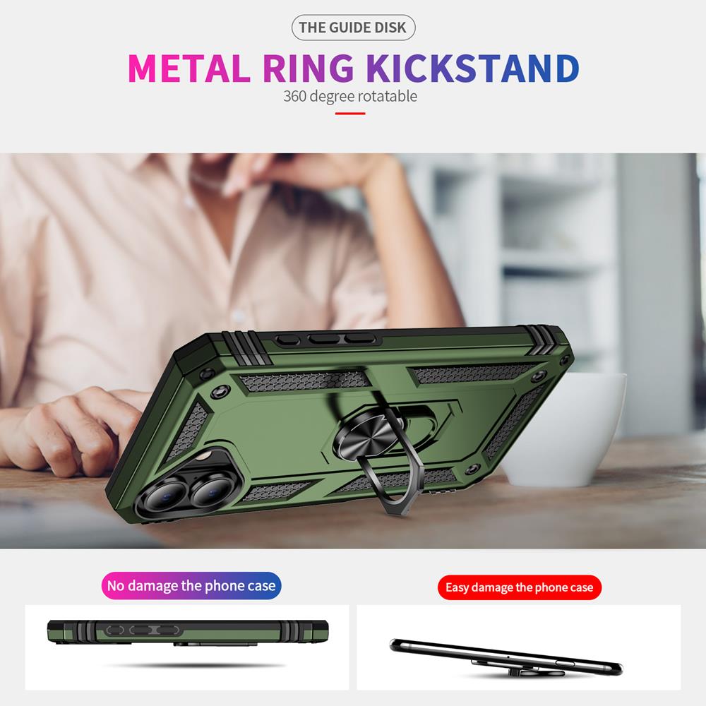 Army Case für Apple iPhone 16 Plus in Grün