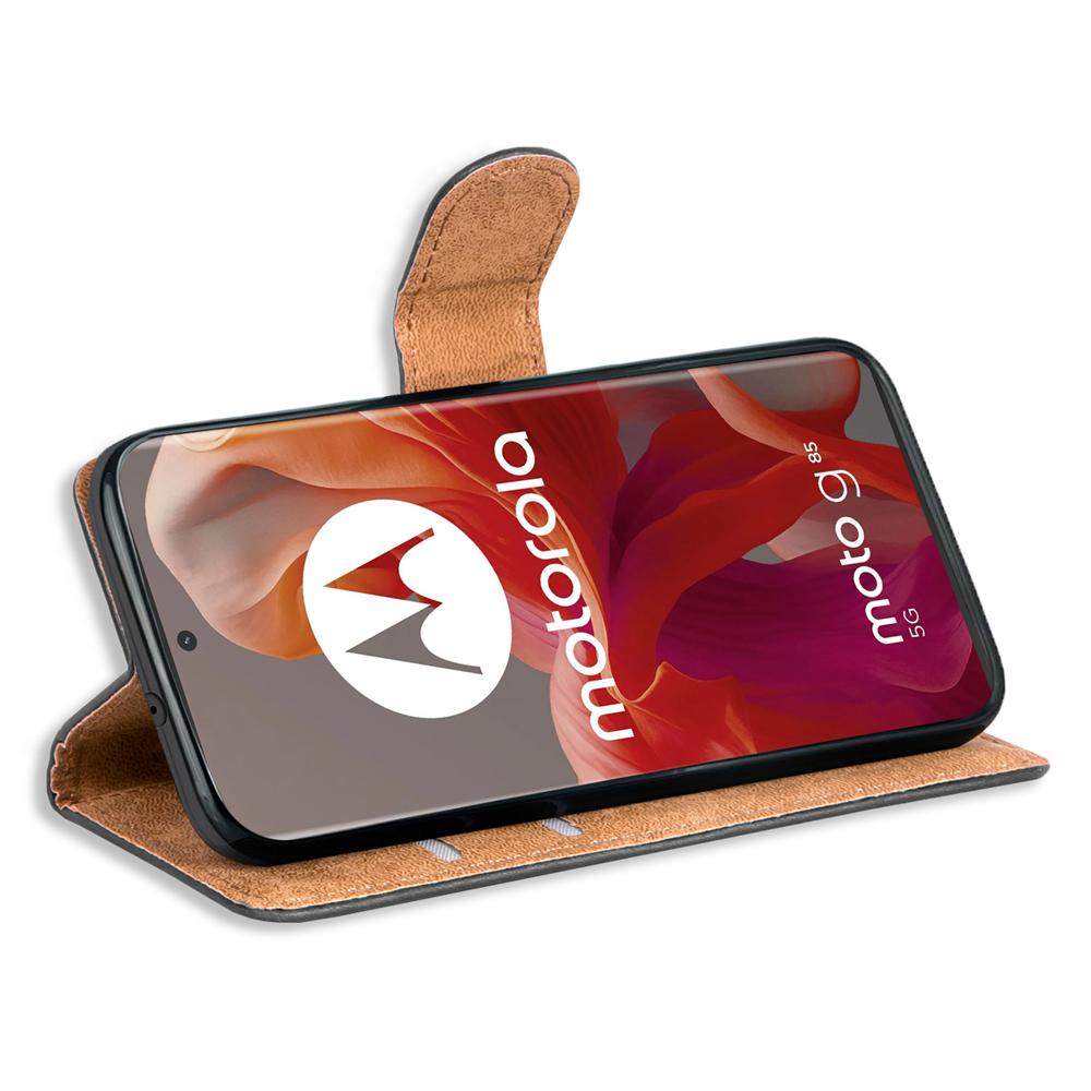 Basic Wallet für Motorola Moto G85 5G in Schwarz