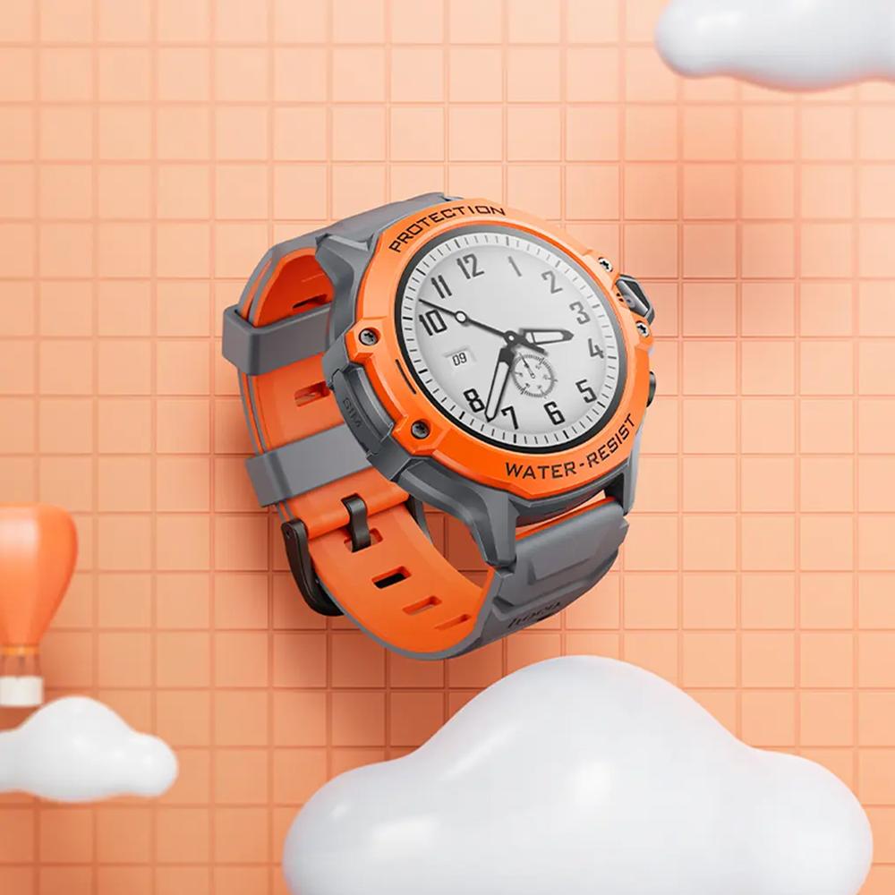 Hoco Smartwatch Y107 for Kids 1,28 Zoll 4G GPS in Orange