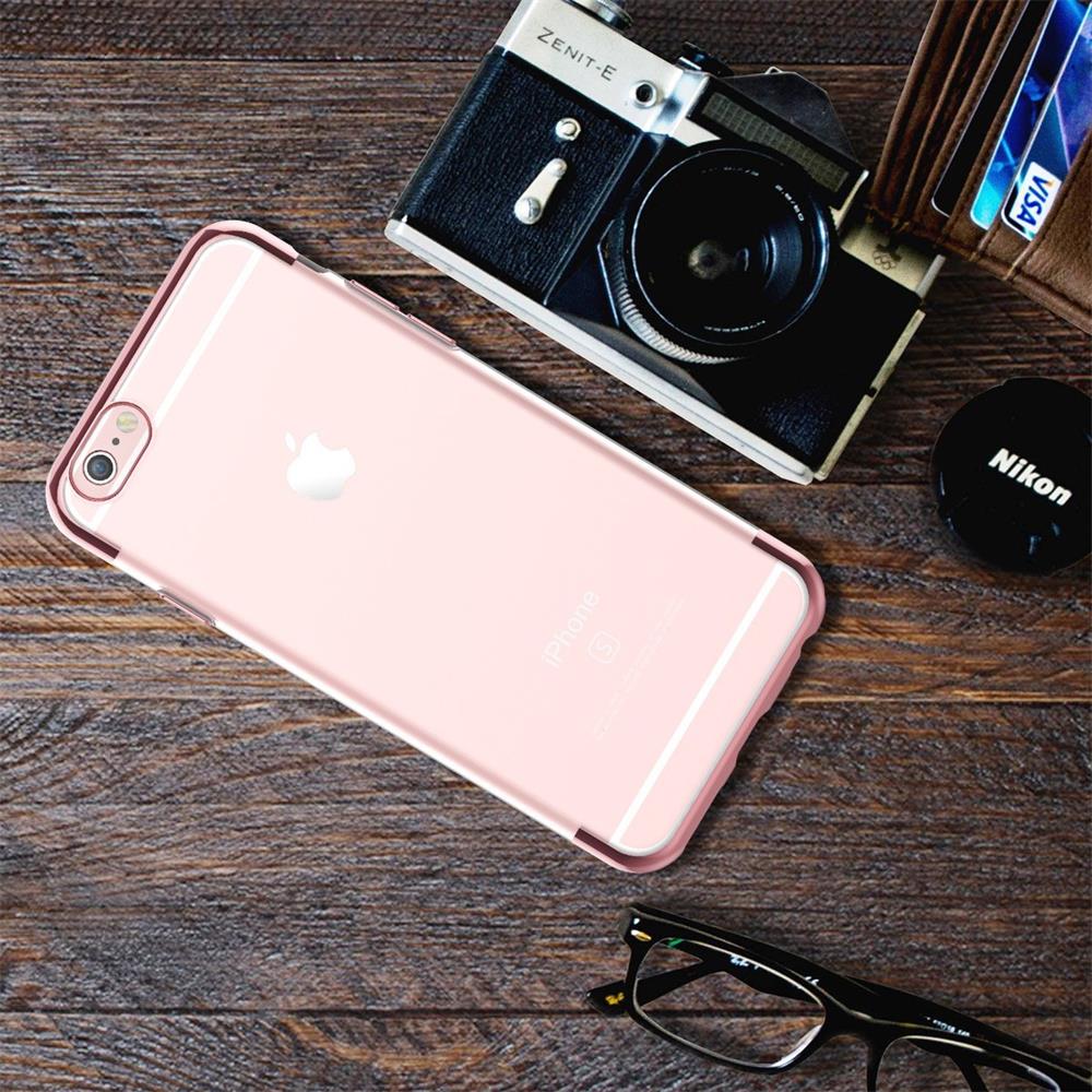 Zero Edge Color für Apple iPhone 6 Plus / 6s Plus in Rosegold