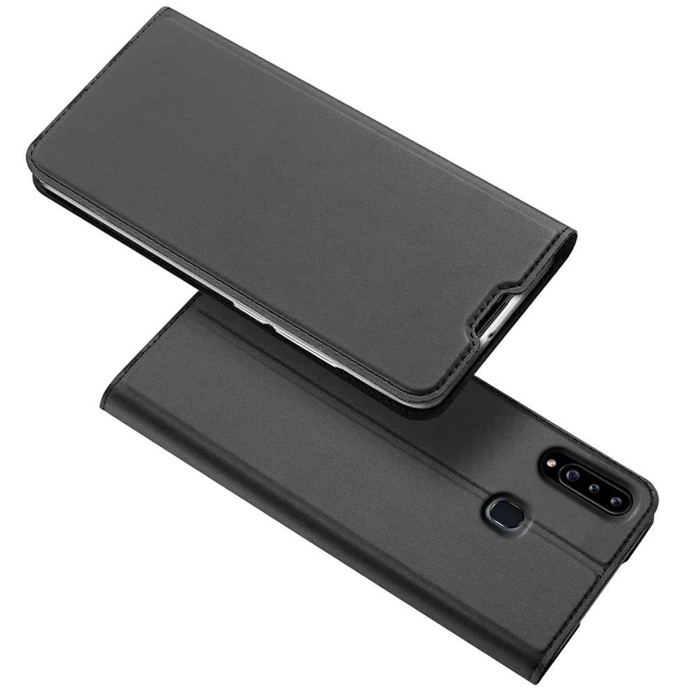 Electroplated Flip für Samsung Galaxy A20s in Schwarz