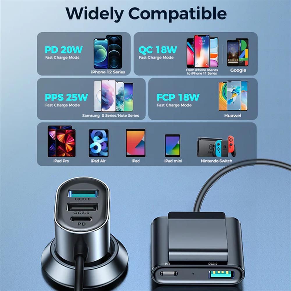 Joyroom Kfz-Ladegerät - JR-CL05 in Schwarz