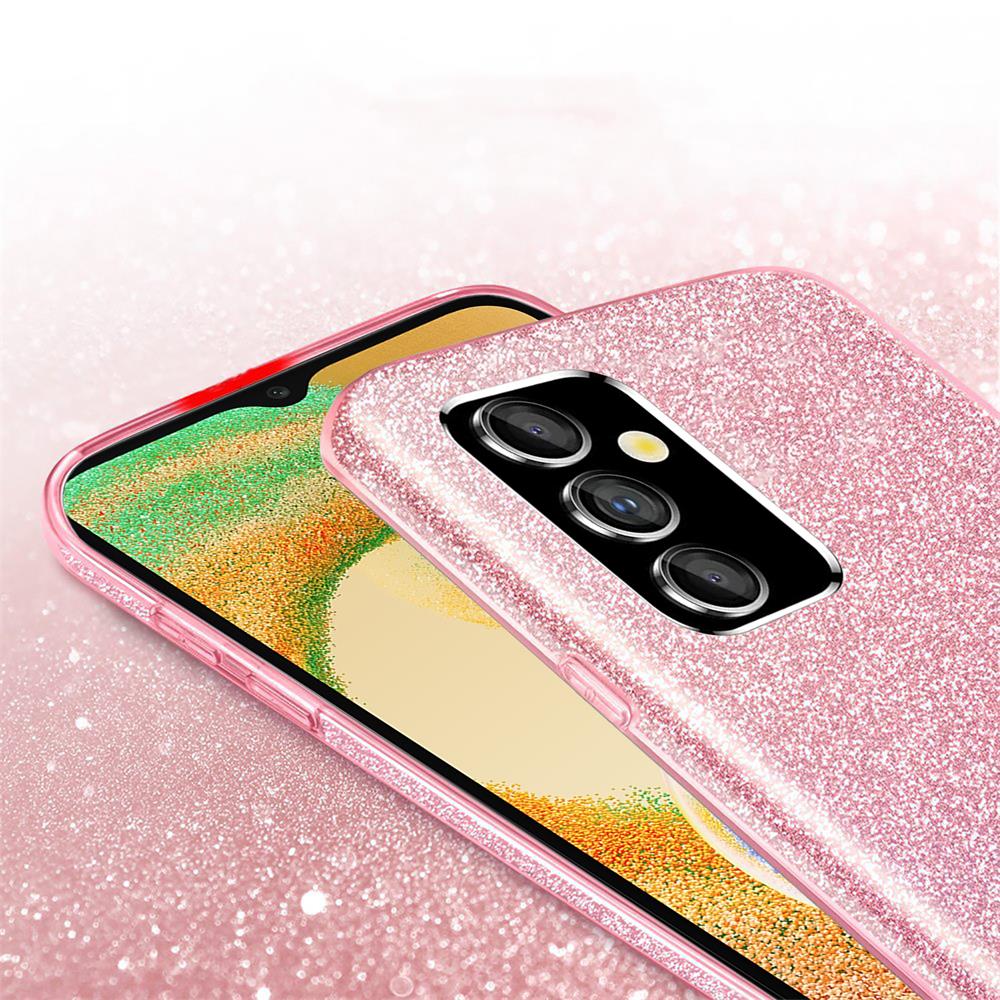 Shiny TPU für Samsung Galaxy A13 5G / A04s in Rosegold