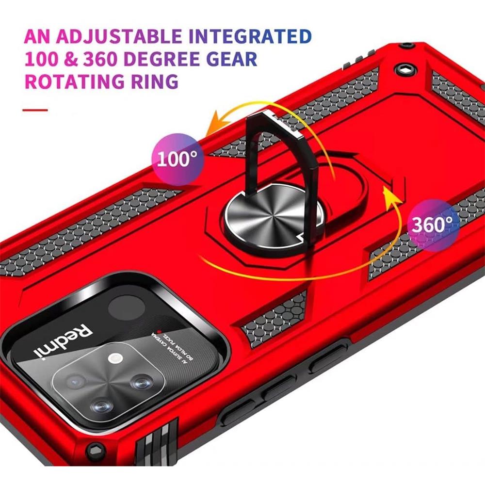 Army Case für Xiaomi Redmi 12C in Rot