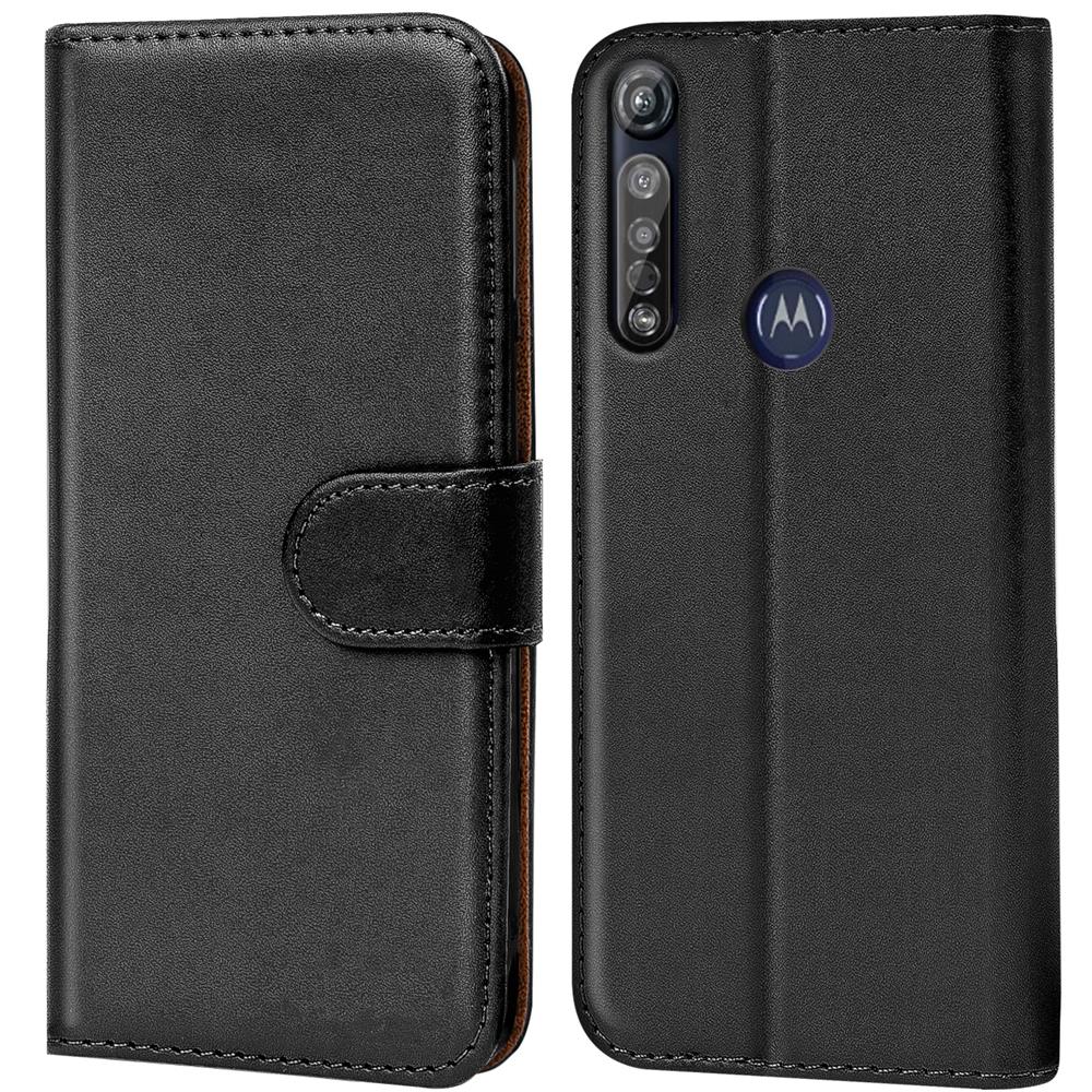 Basic Wallet für Motorola Moto G8 Plus in Schwarz