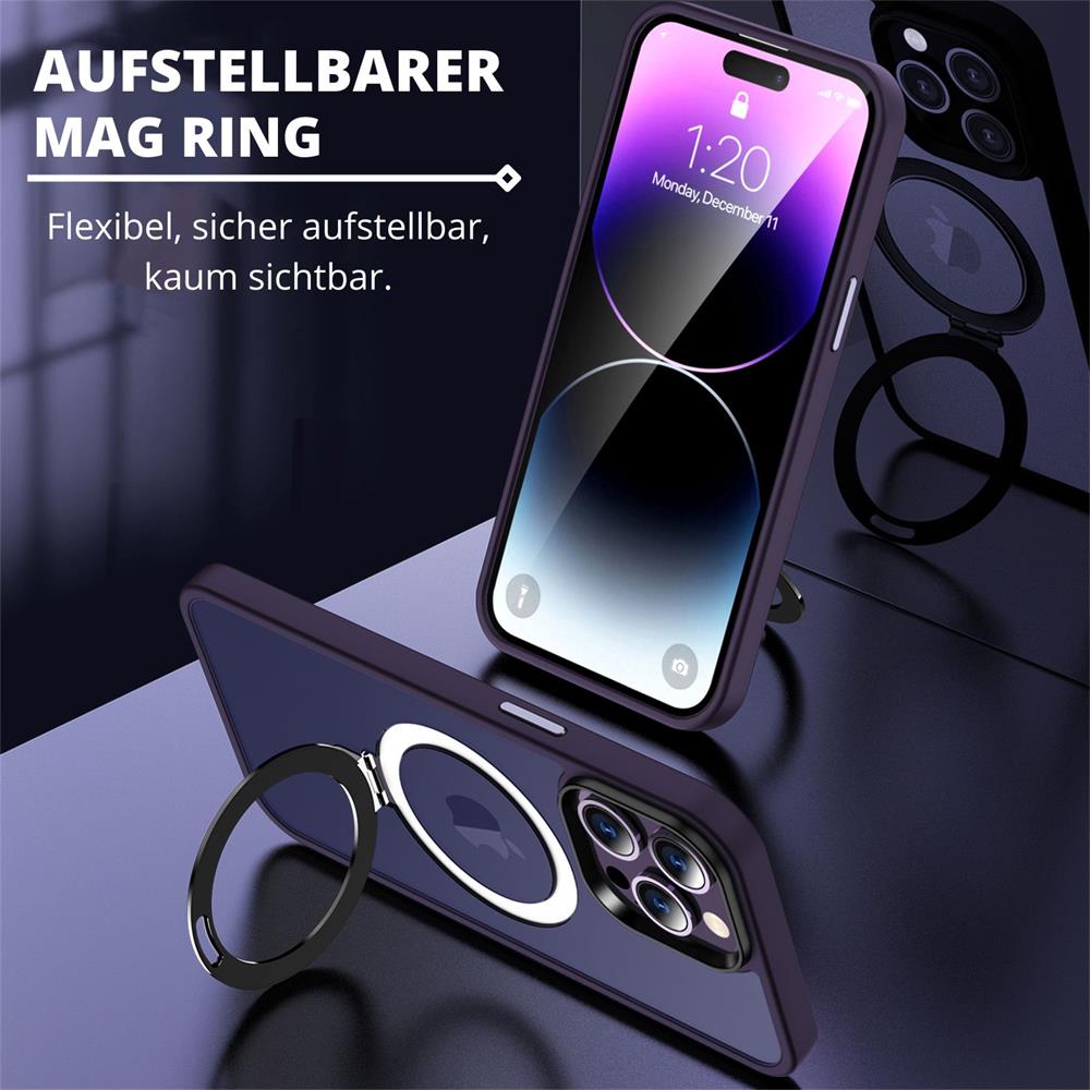 Skin MagSafe für Apple iPhone 15 Pro Max in Violett