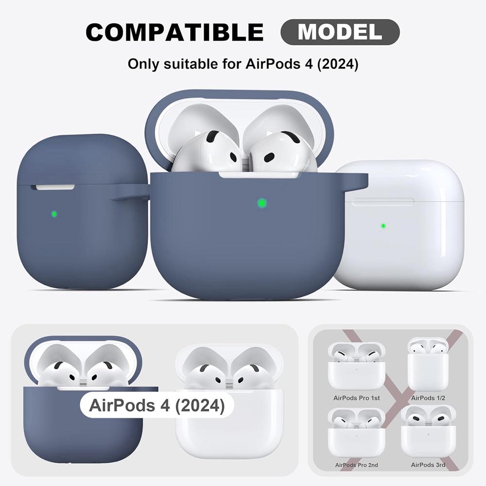 AirPods Simple - AirPods 4 in Blau Grau