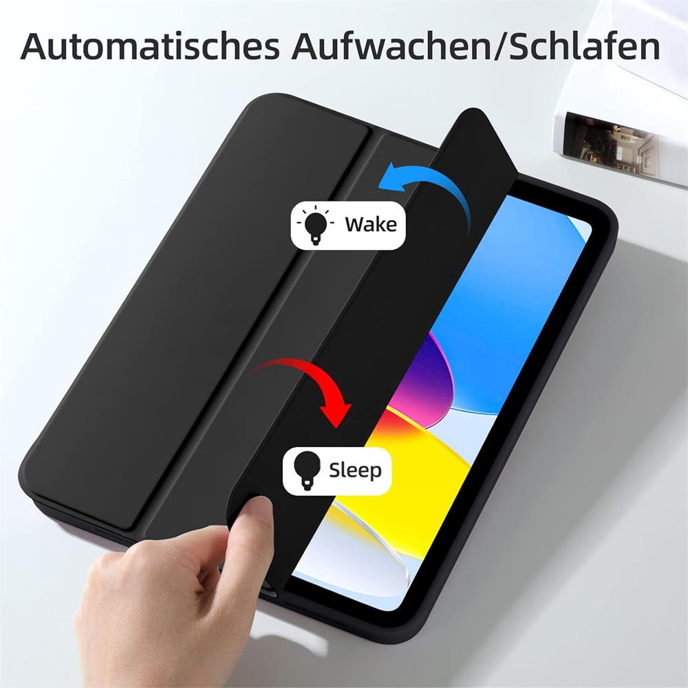 Smart Cover für Apple iPad Pro 13 2024 in Schwarz