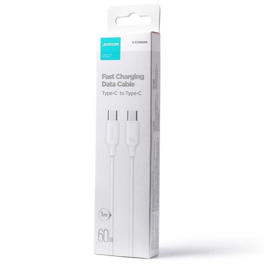 Joyroom USB Kabel - USB C auf USB C - 1M in Weiss
