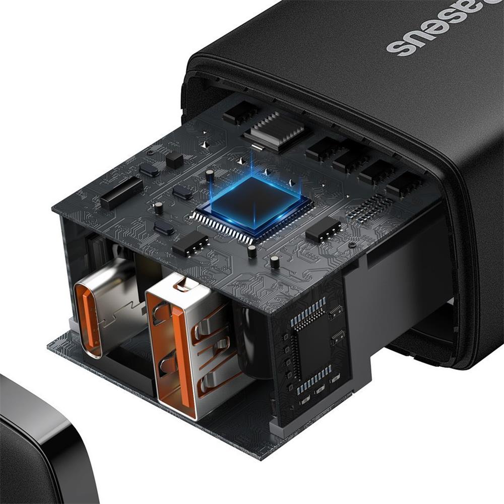 Netz-Ladegerät Baseus Compact - CCXJ-B01 in Schwarz
