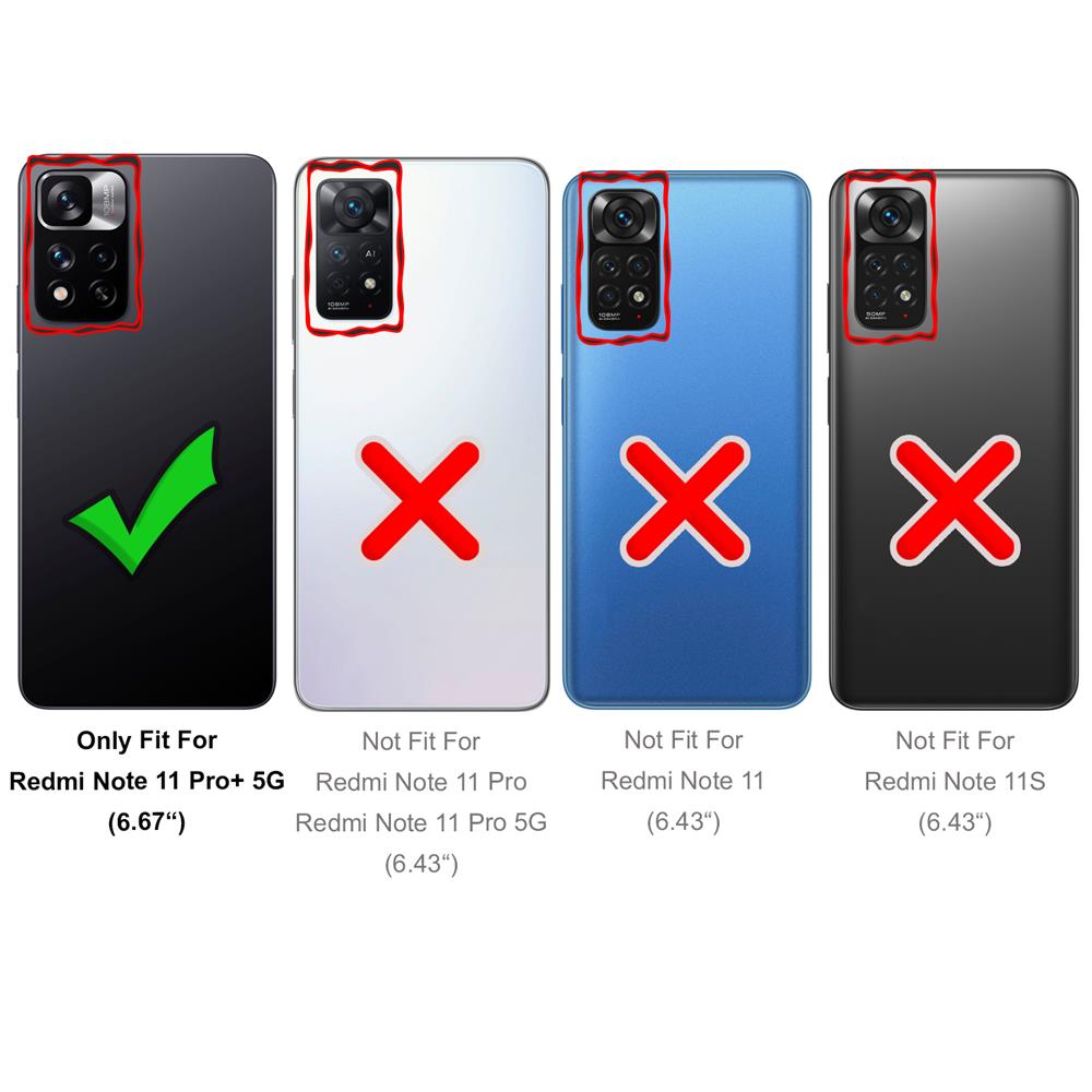 Zero für Xiaomi Redmi Note 11 Pro Plus 5G in Transparent