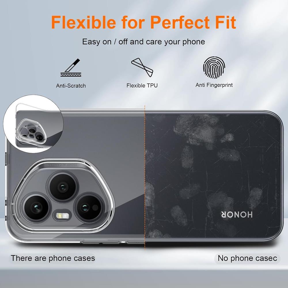 Zero für Honor 400 Pro in Transparent