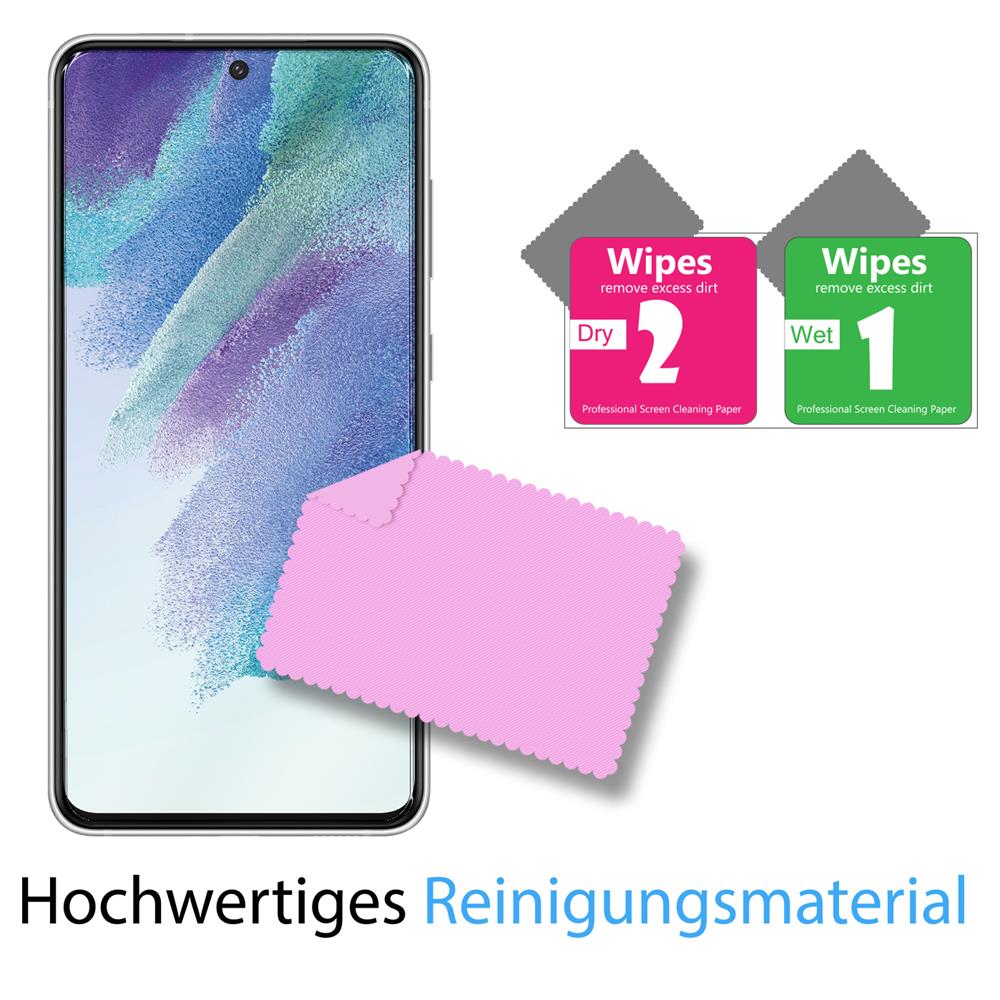 Glas 2in1 für Samsung Galaxy S21 FE