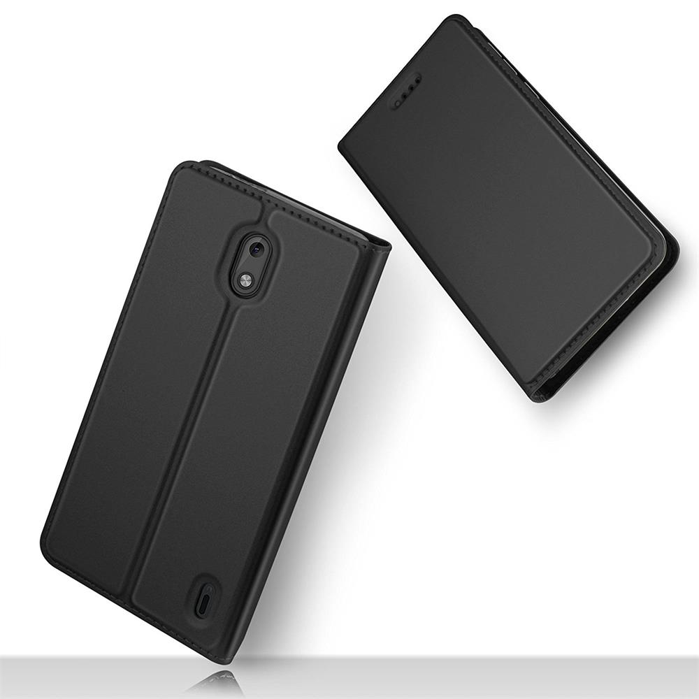 Electroplated Flip für Nokia 2.2 in Schwarz