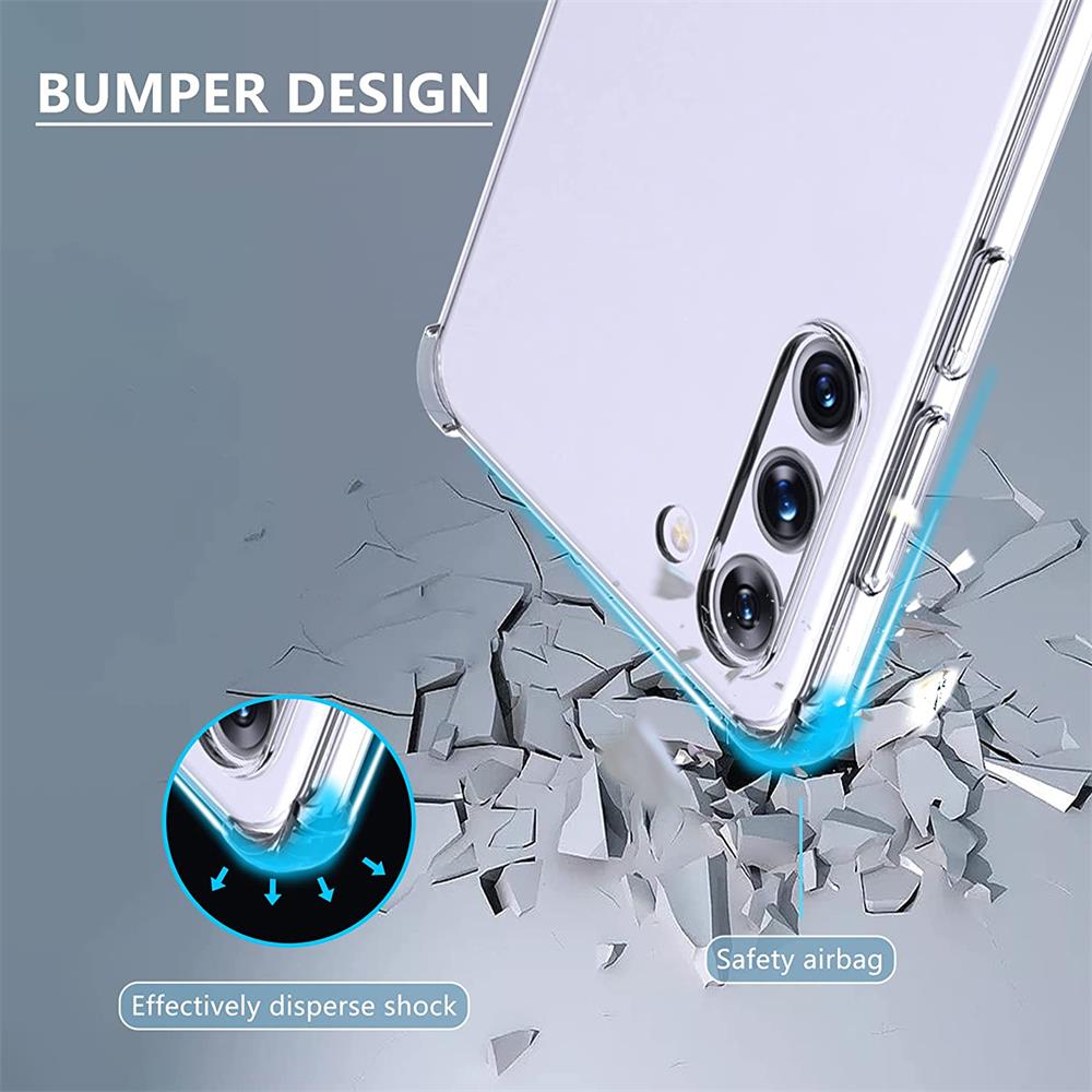 Rugged TPU für Samsung Galaxy S23 Plus in Transparent