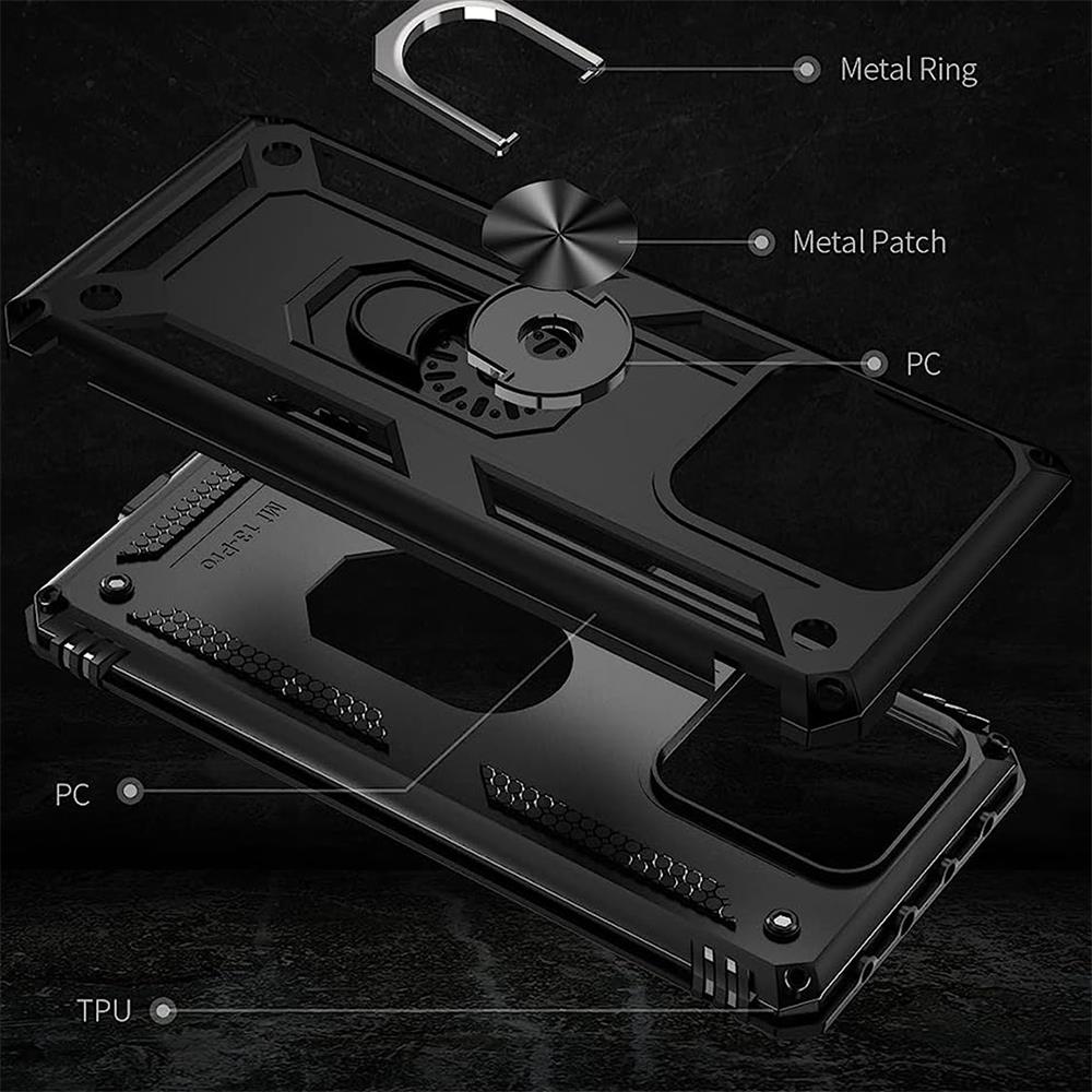 Army Case für Xiaomi 13T / 13T Pro in Schwarz