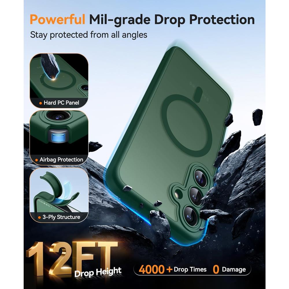 Zoya TPU für Samsung Galaxy S25 Ultra in Grün