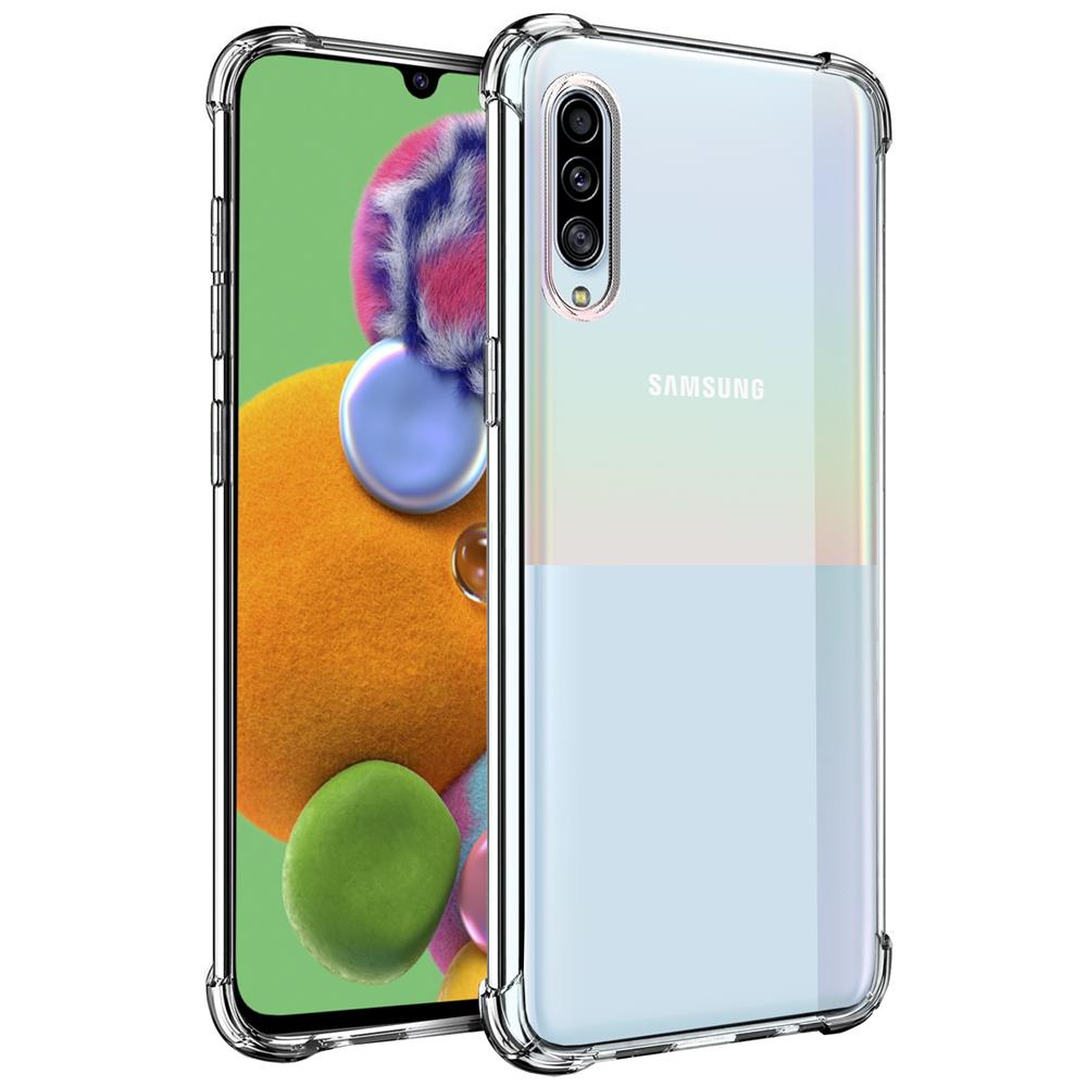 Rugged TPU für Samsung Galaxy A90 5G in Transparent