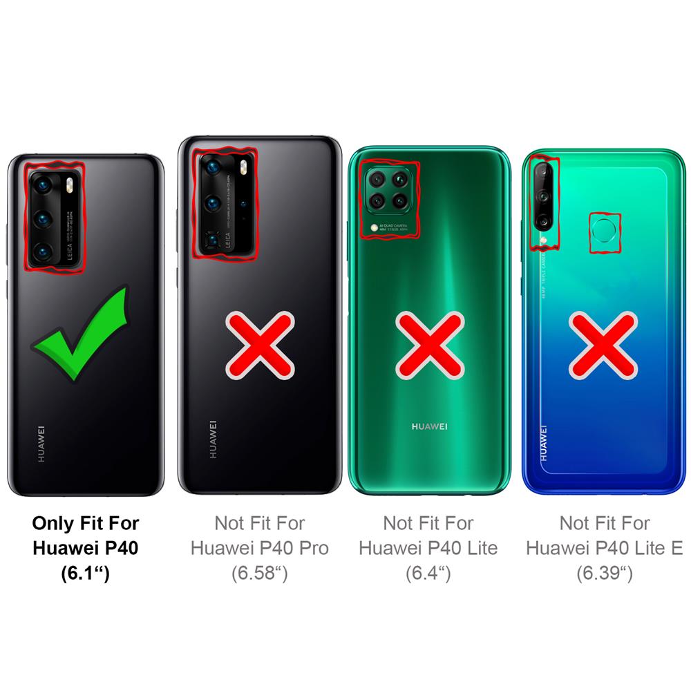 Rugged TPU für Huawei P40 in Transparent