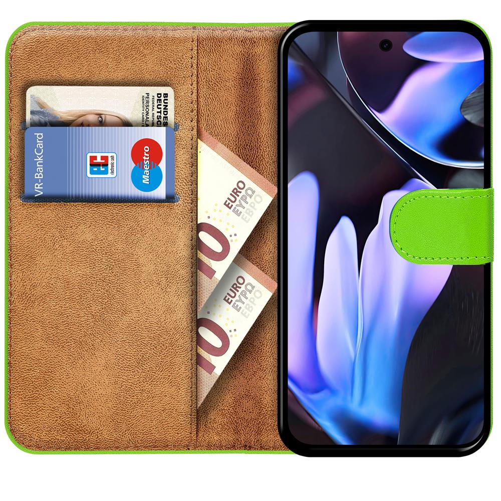 Basic Wallet für Google Pixel 9 Pro XL in Grün