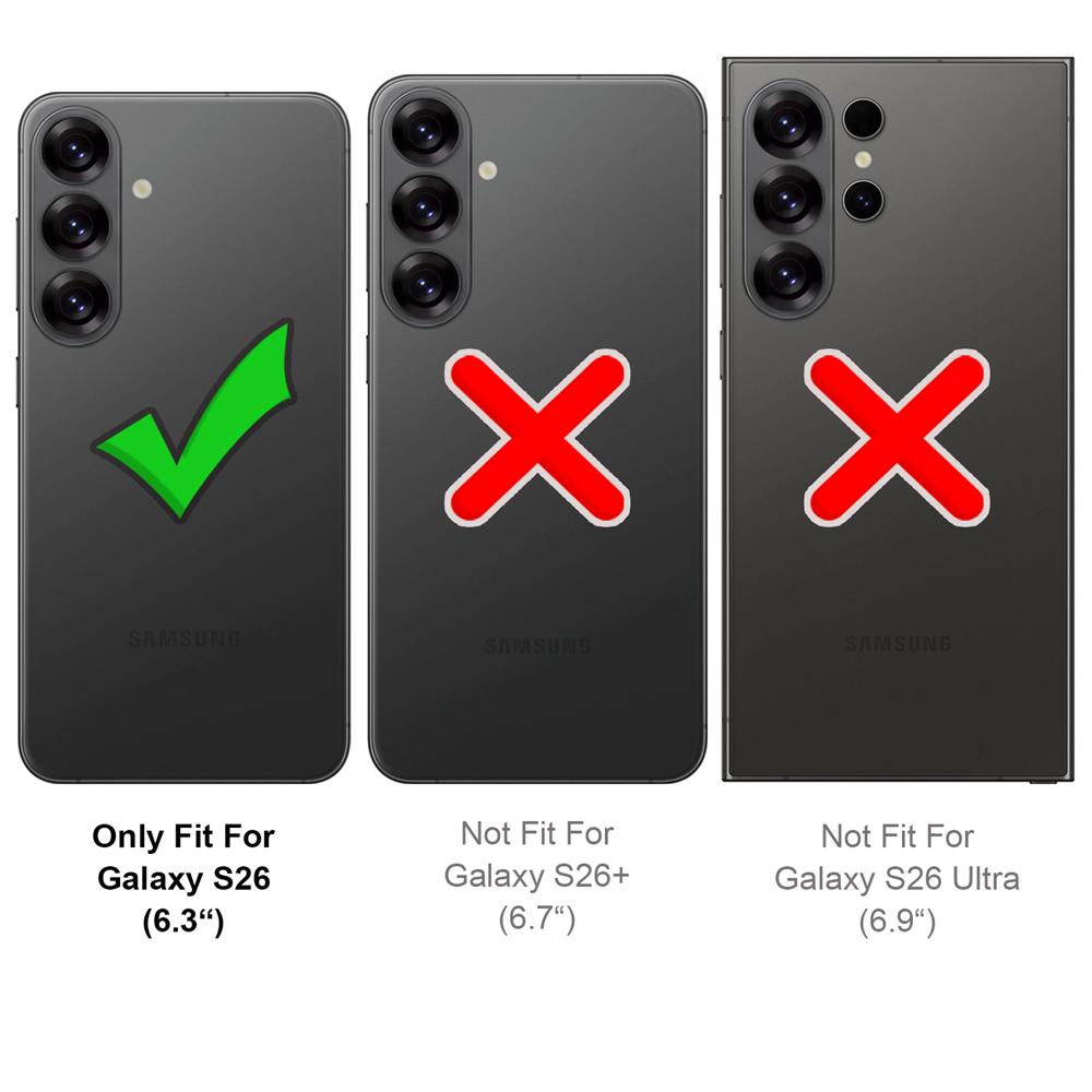 Defender Case für Samsung Galaxy S26 in Schwarz